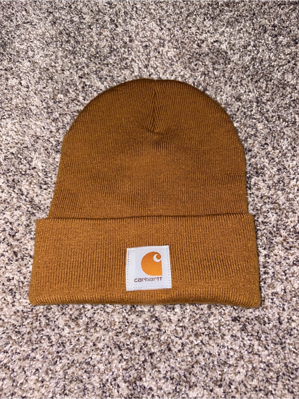 Carhartt Knit Cuffed Beanie - Carhartt Brown